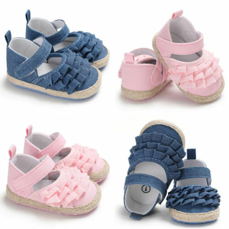 Soft Crib Shoes Pre-walker Anti-slip Sneakers