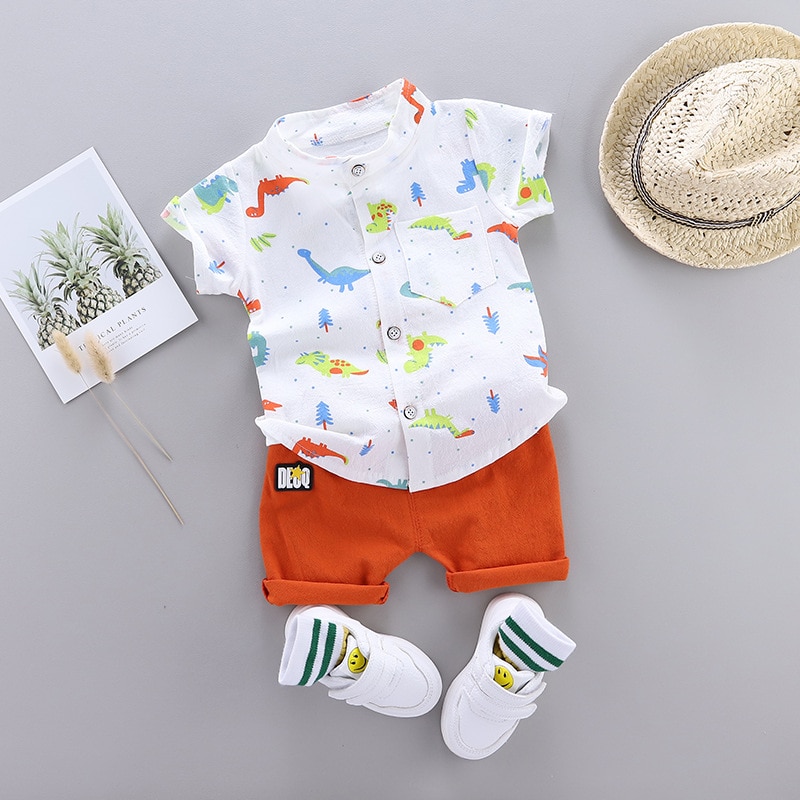 Summer Baby Boy Clothes Set