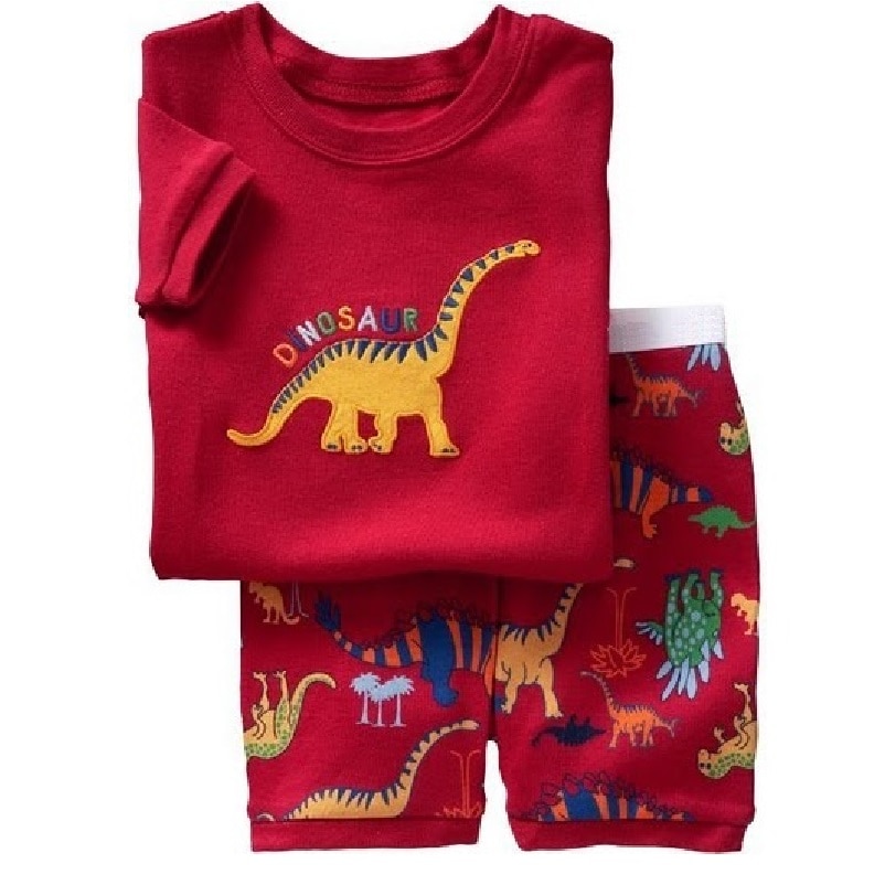 Red Dino Children Clothes SetsRed Dino Children Clothes Sets