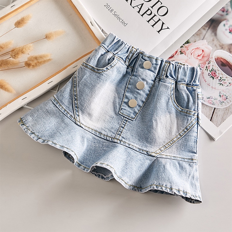 Baby Girls Denim Skirt