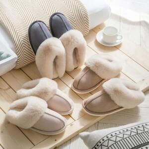 Luxury Faux Suede Slippers