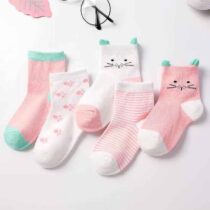 Soft Cotton Knit Baby Socks