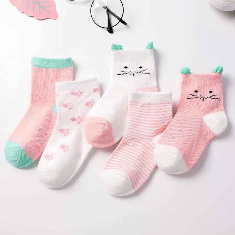 Soft Cotton Knit Socks