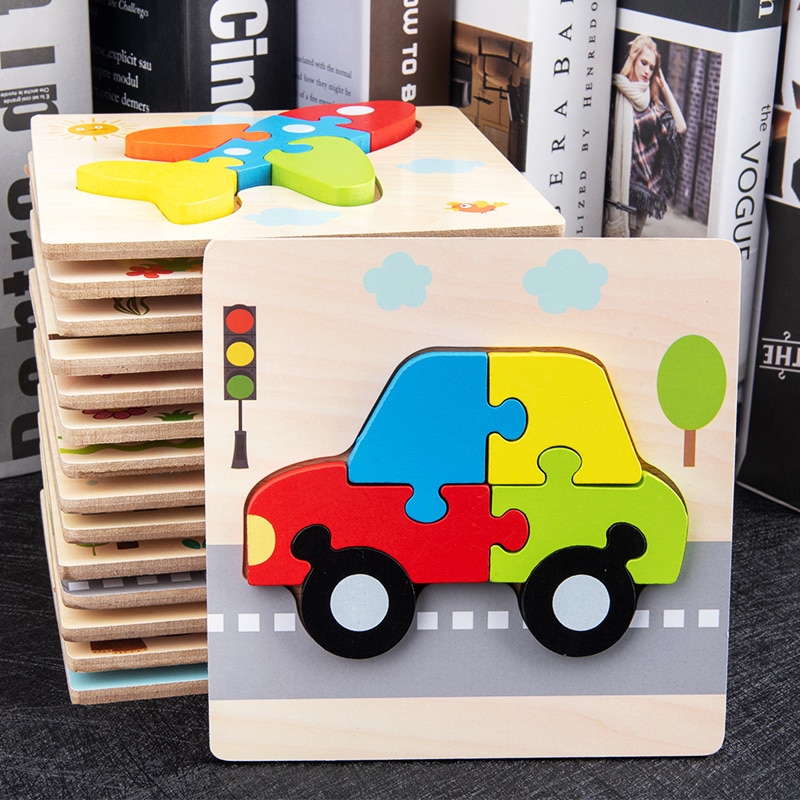Baby 3D Puzzle Montessori Toys