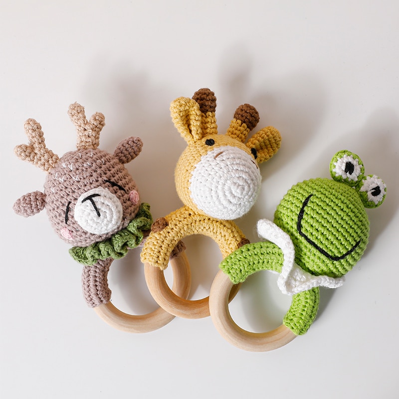Baby Crochet Animal Teether
