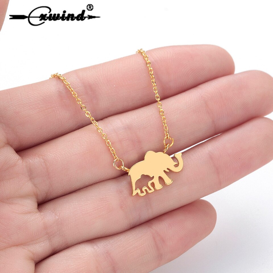 Elephant Pendant Necklaces