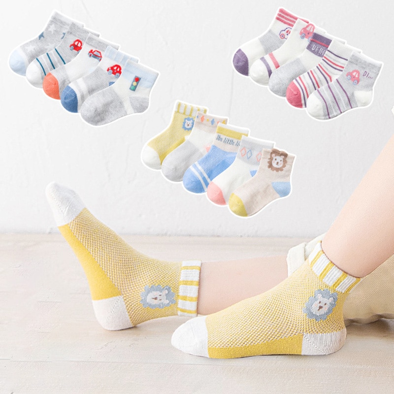 Breathable Knit Newborn Socks