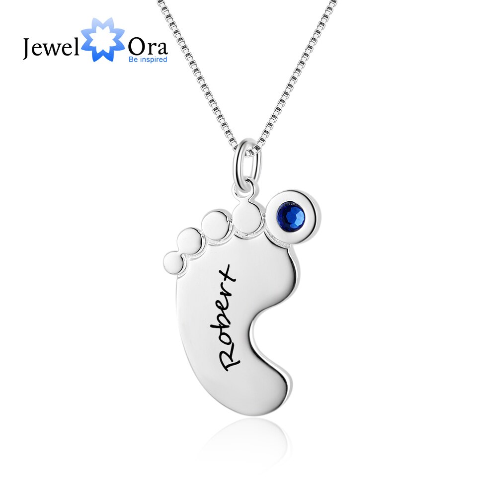 Personalized Baby Feet Pendant